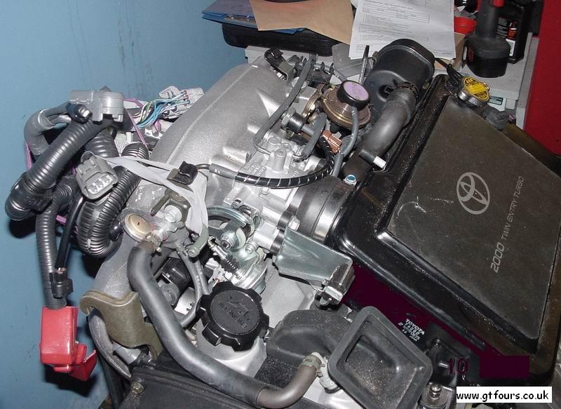 Toyota Celica Gt4 St205. Toyota Celica GT4 ST205 Engine