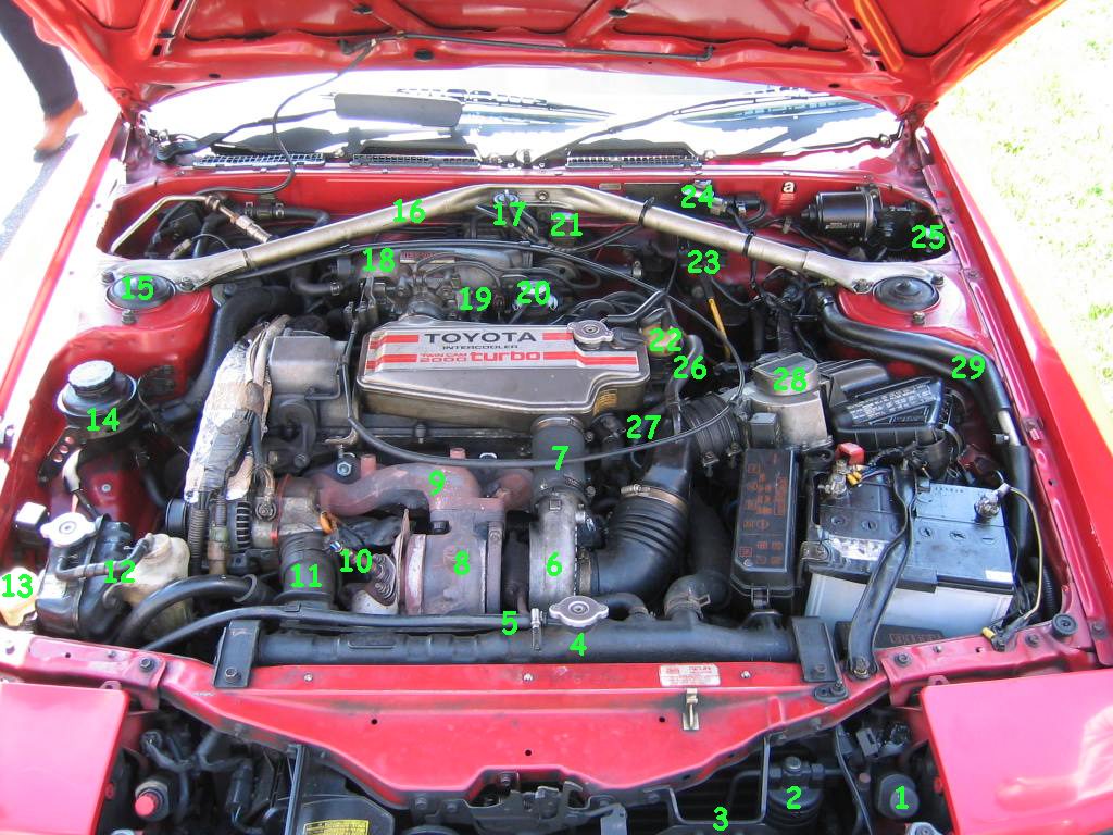 1990 Toyota Celica Engine Diagram